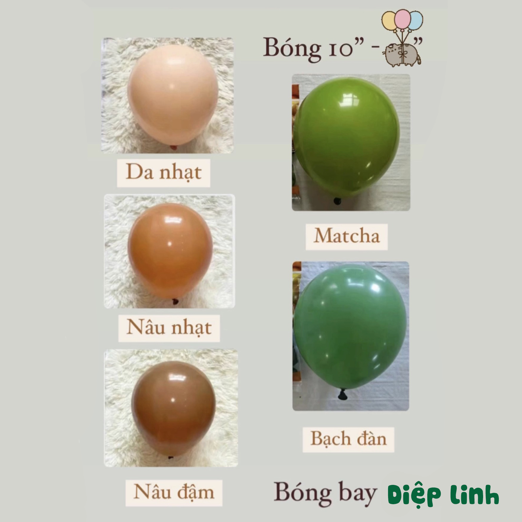 Set 20/ 50 bóng macaron-bong bóng màu pastel 10 - kích thước 30cm sau khi bơm