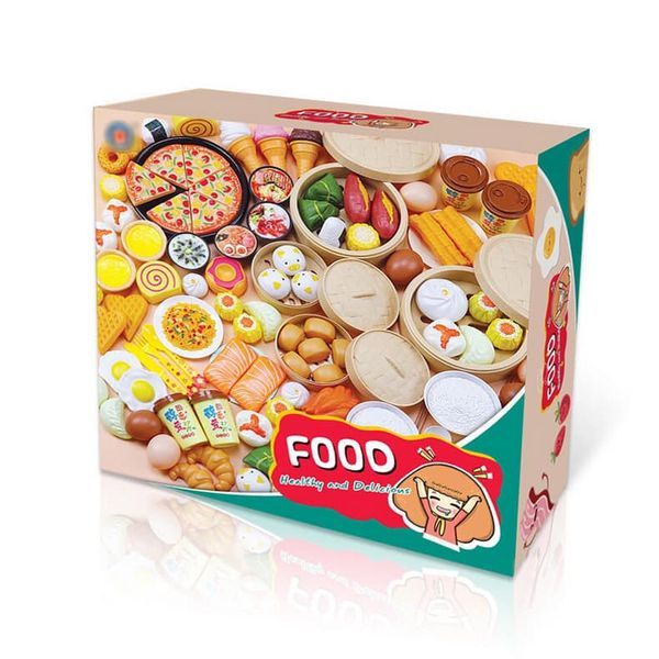 Bộ đồ chơi nấu ăn dimsum bánh bao 88 chi tiết cho bé