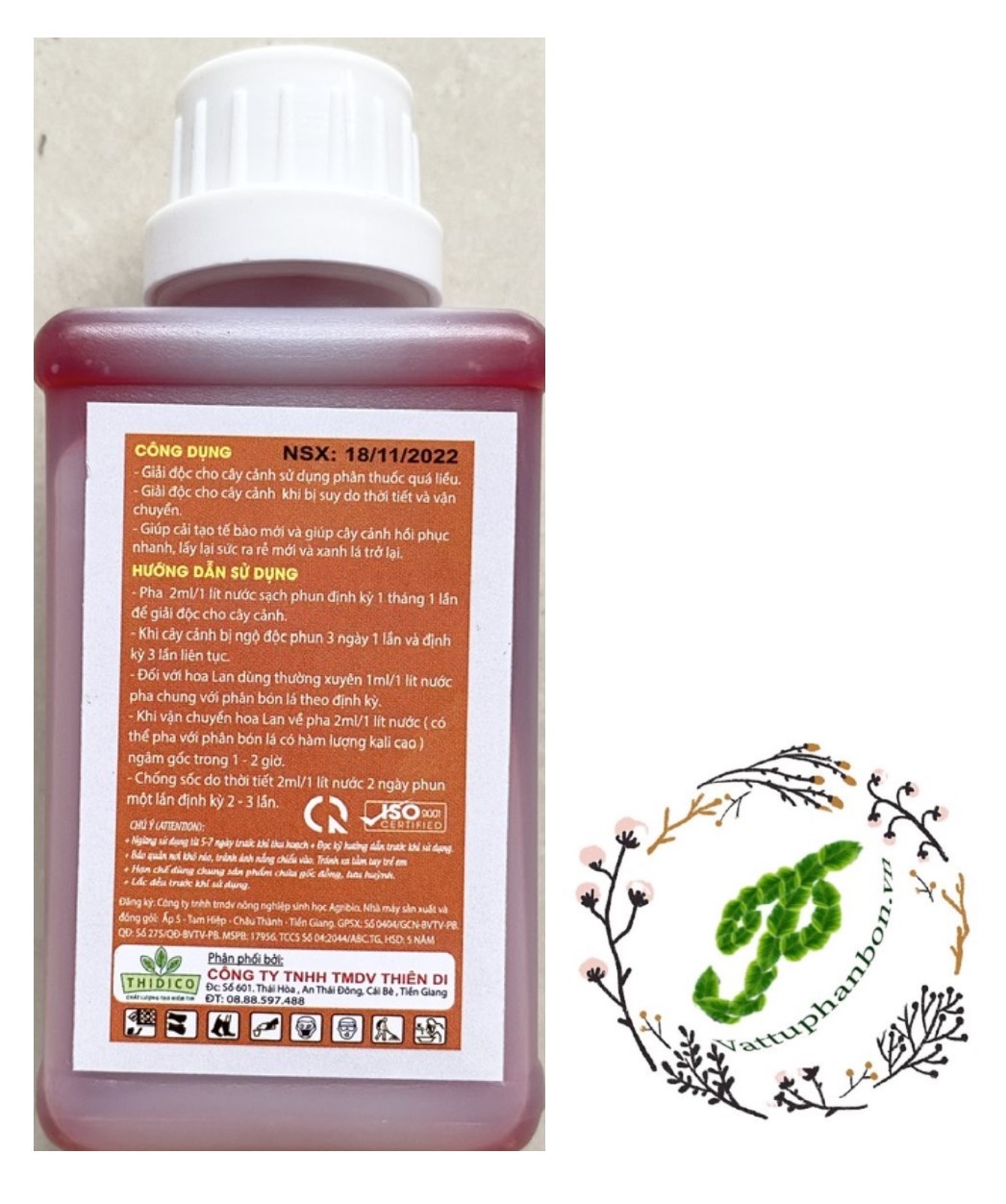 Phân Bón B12 Giải Độc Cho Cây Cảnh - #100A# 100ml