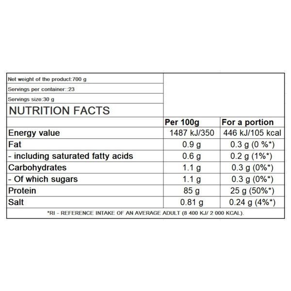 Thực Phẩm Bổ Sung Protein Phát Triển Cơ Ostrovit Whey Protein Isolate 700G