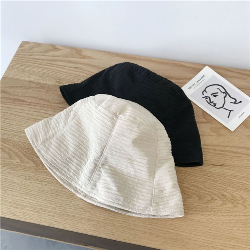Nón bucket vải thời trang