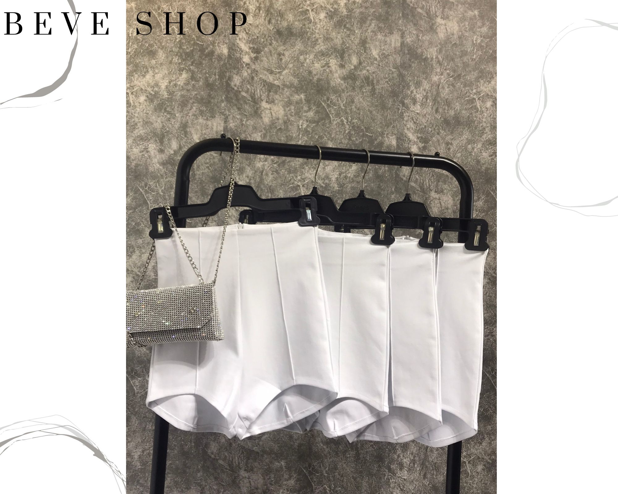 [Mã 12FASHIONSALE1 giảm 10K đơn 50K] QUẦN SHORT DANCE TRẮNG GÂN LƯNG CAO