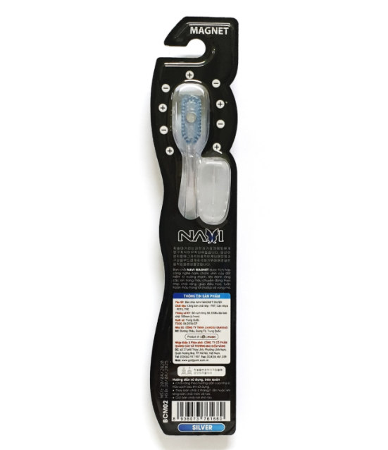 Bàn chải đánh răng NAVI MAGNET SILVER cao cấp Hàn Quốc