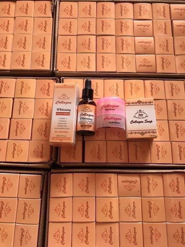COMBO 4 MÓN COLLAGEN PLUS VIT E
