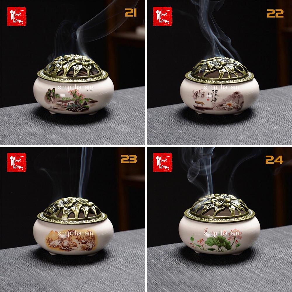 Lư đốt xông trầm hương mã đáo