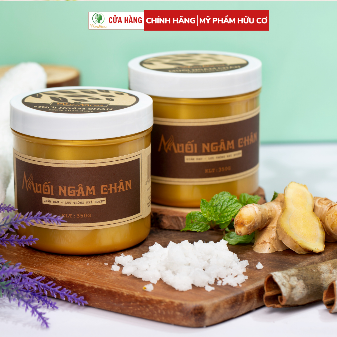 Bộ 3 hộp muối ngâm chân thảo dược.