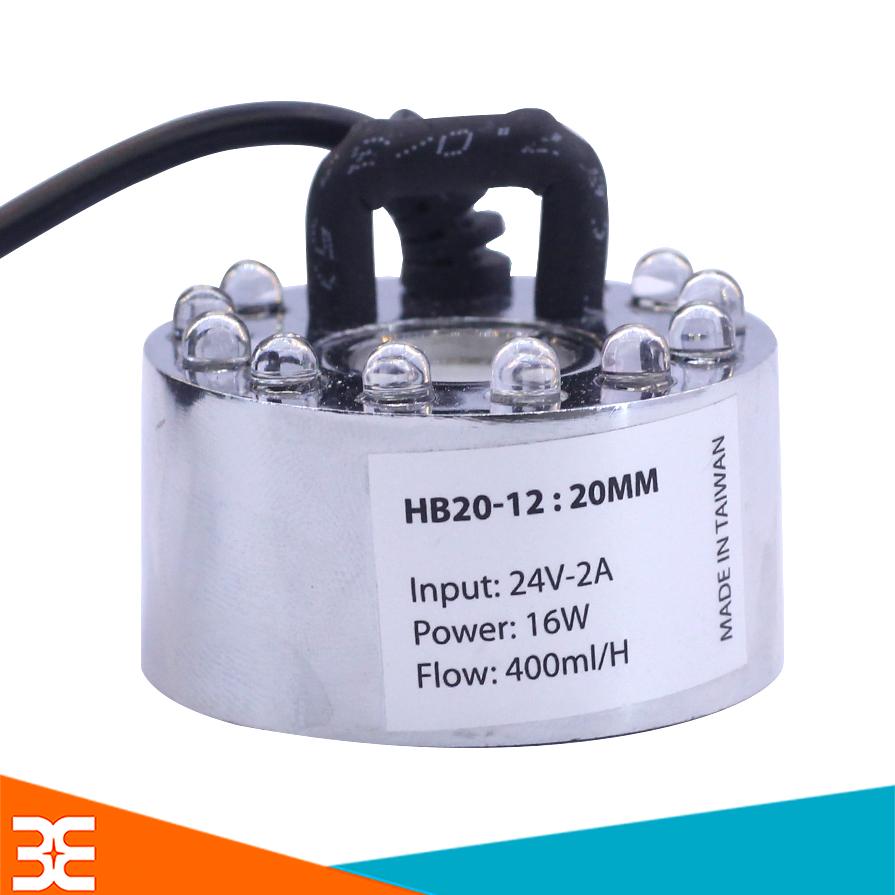 Combo Động Cơ Phun Sương HB20 Và Nguồn Adapter 24V-2A