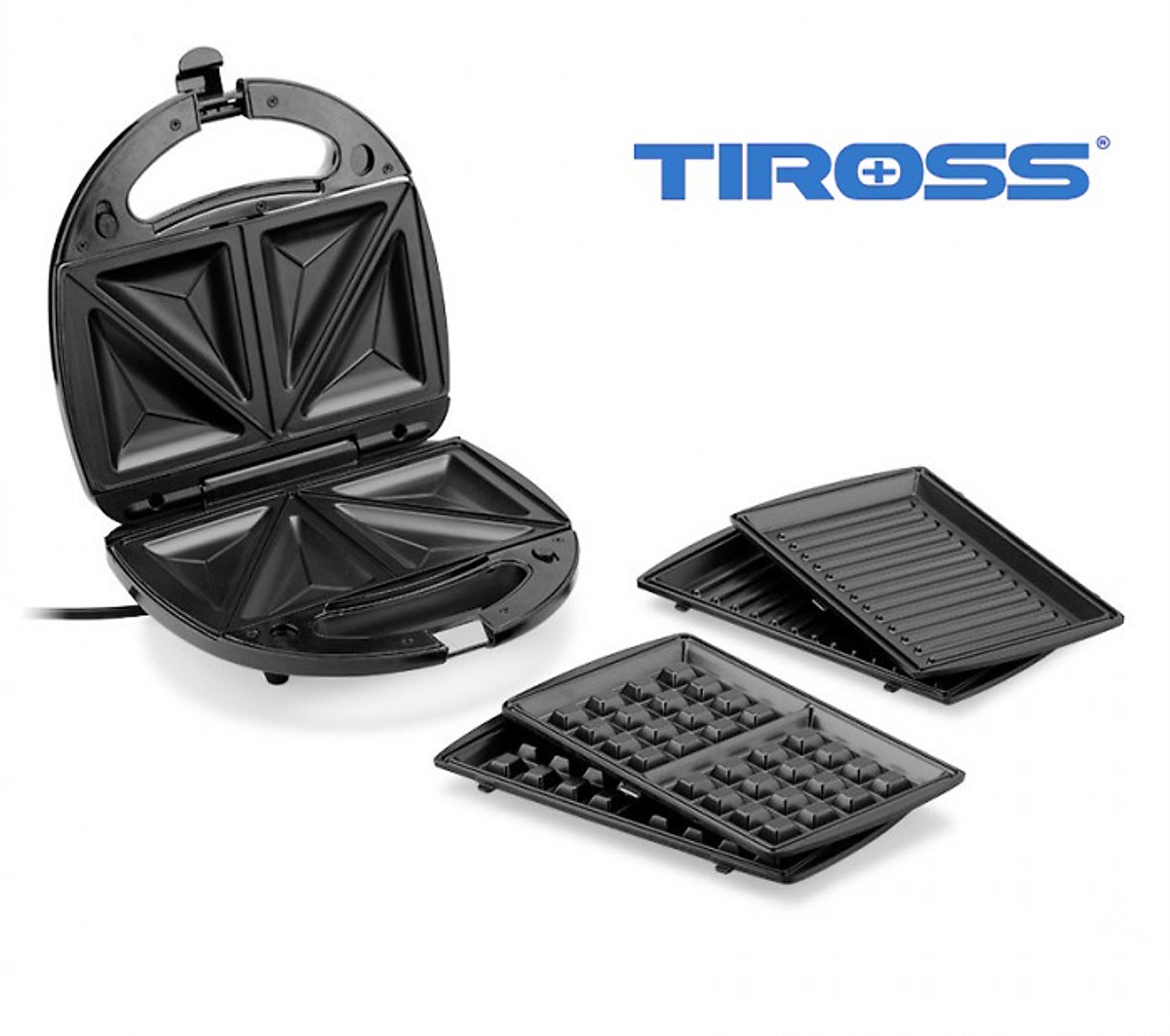 Tiross Ts513 3 in 1 Sandwich Grill