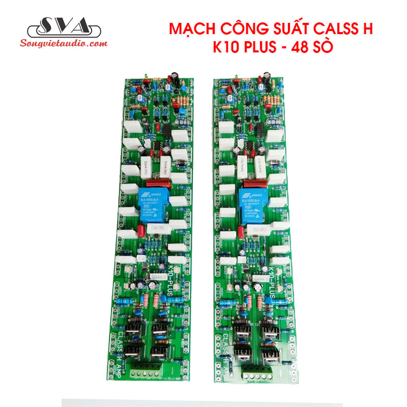 MẠCH CÔNG SUẤT CLASS H 48 SÒ HOẶC MẠCH NGUỒN 8 TỤ BÙ ÁP