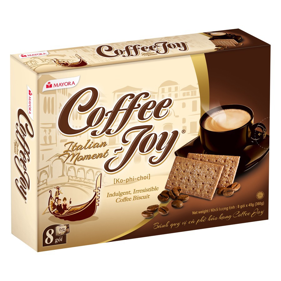 Bánh qui vị cà phê Coffee Joy Mayora