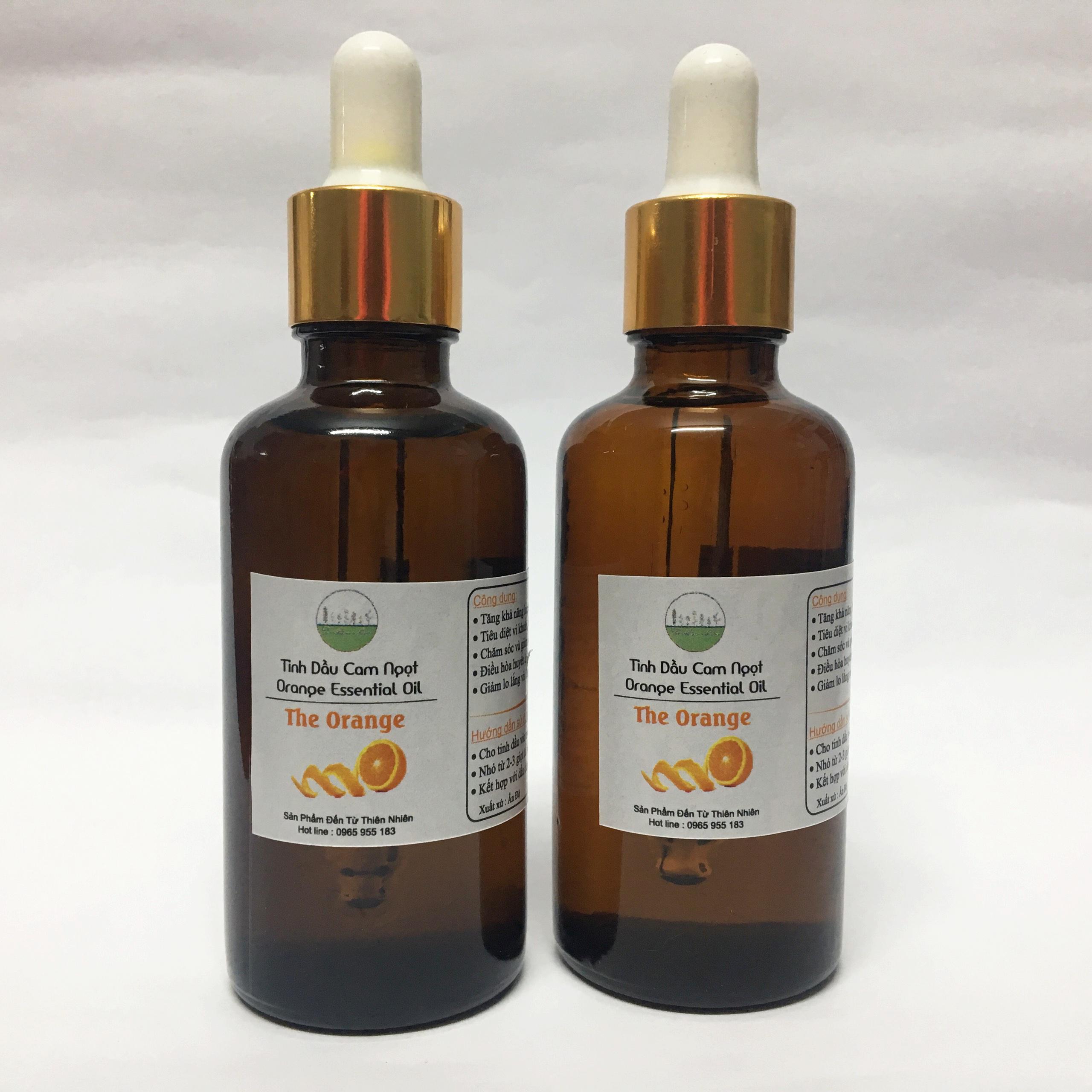 [HCM]Combo 2 Chai Tinh Dầu Cam Ngọt 100ml tuthiennhien (50ml+50m)