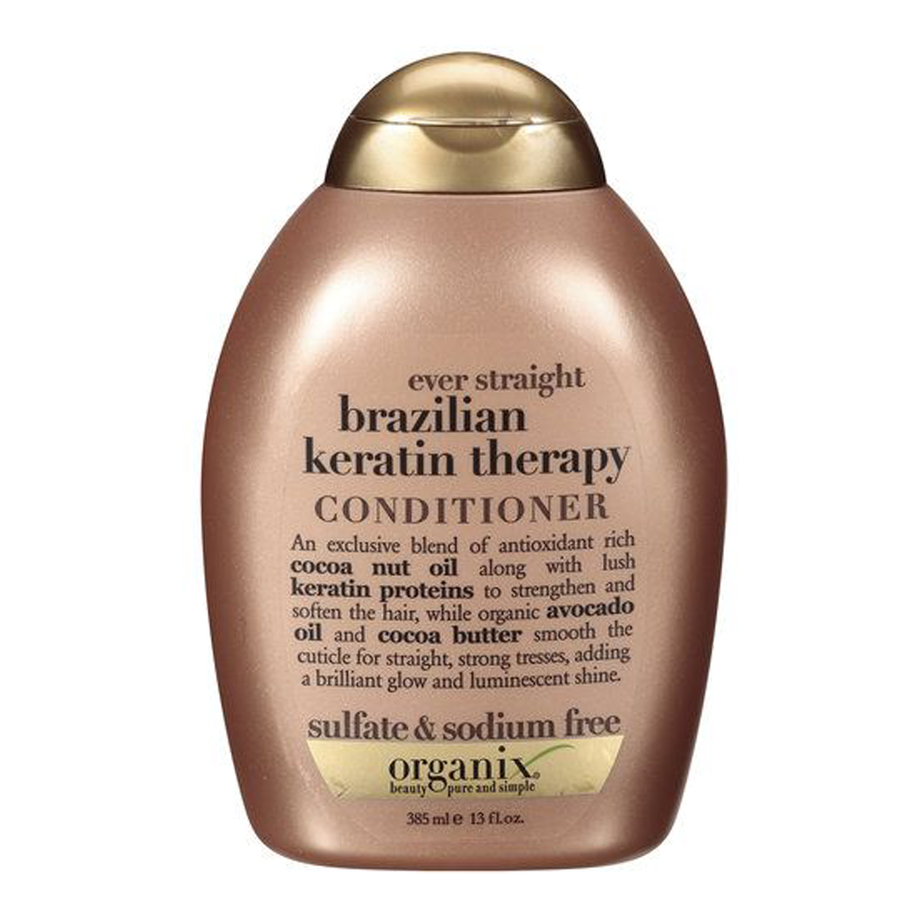 Dầu Xả OGX Ever Straightening + Brazilian Keratin Therapy