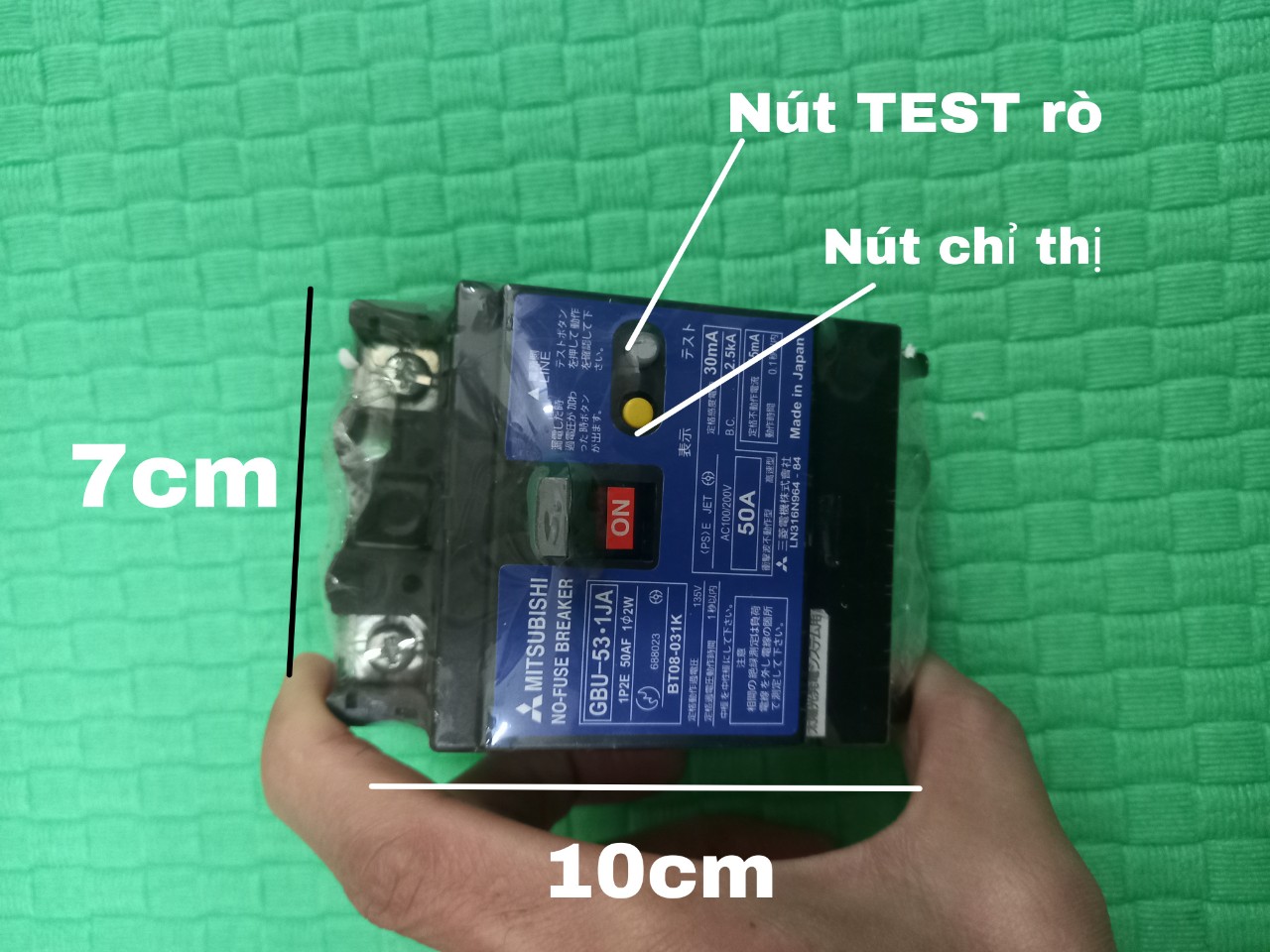 APTOMAT CHỐNG GIẬT NHẬT 40A 50A 30mA