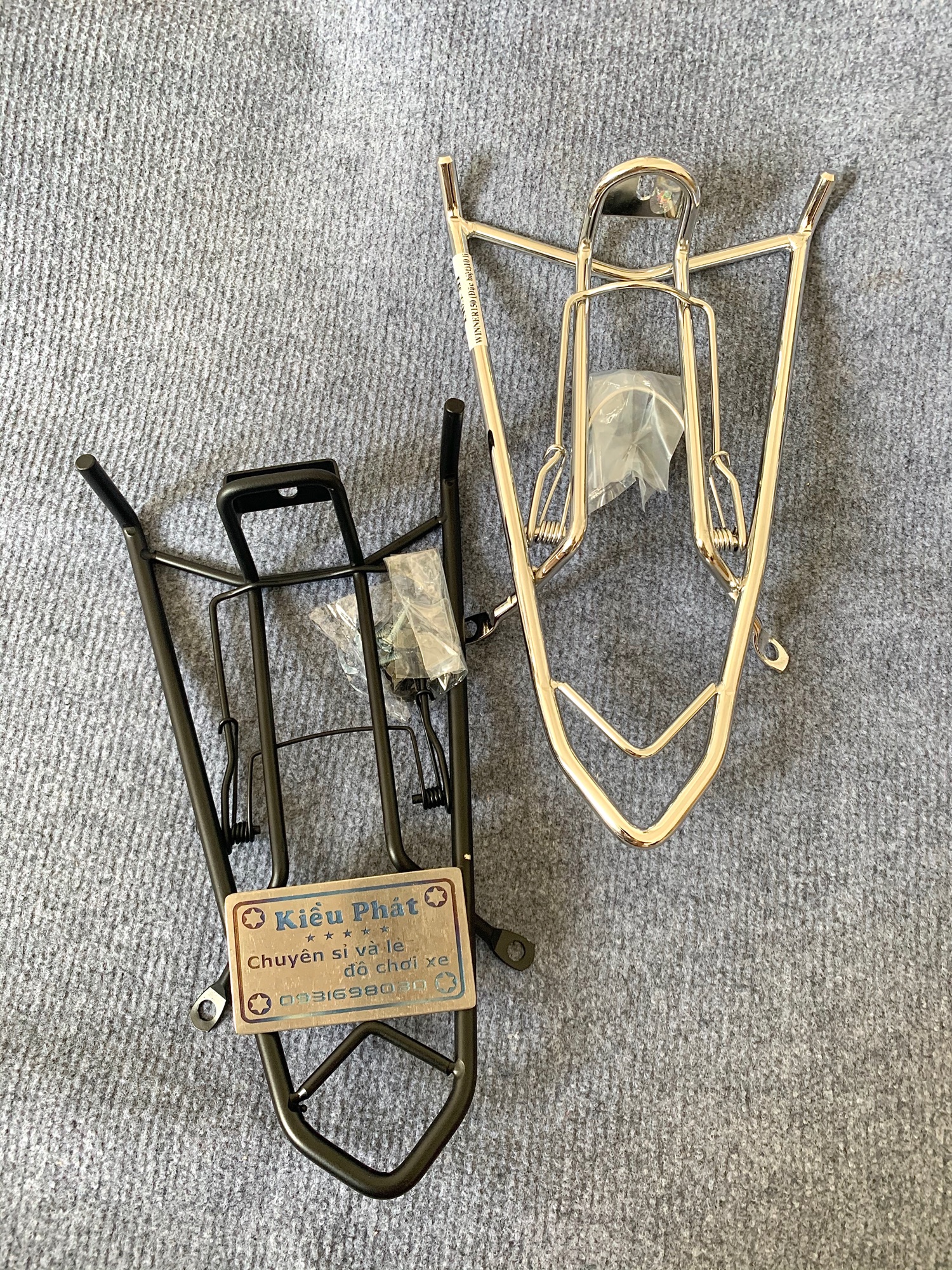 Baga Winner V1 Đen Inox 7 màu