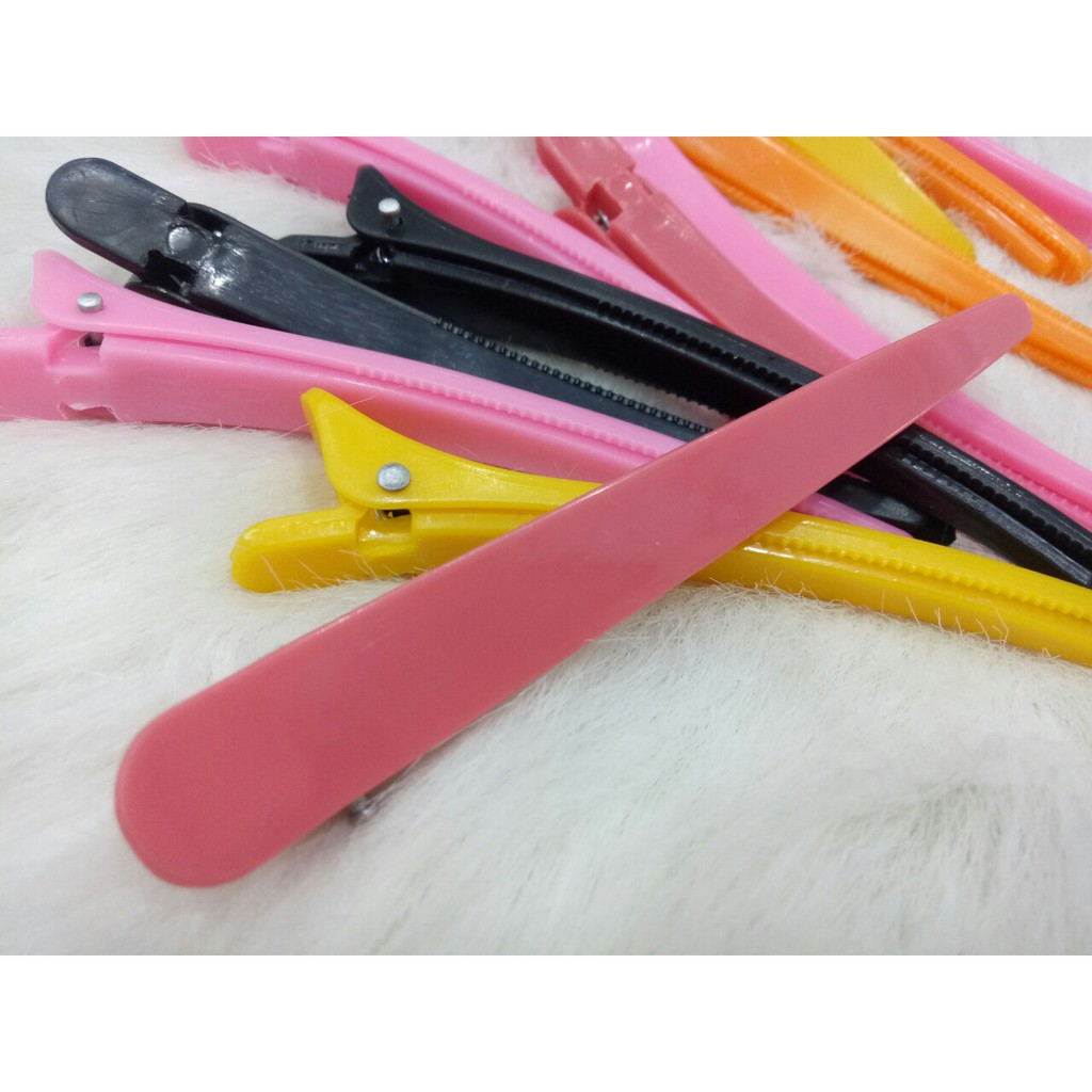 Kẹp mỏ vịt định vị tóc 12 cái