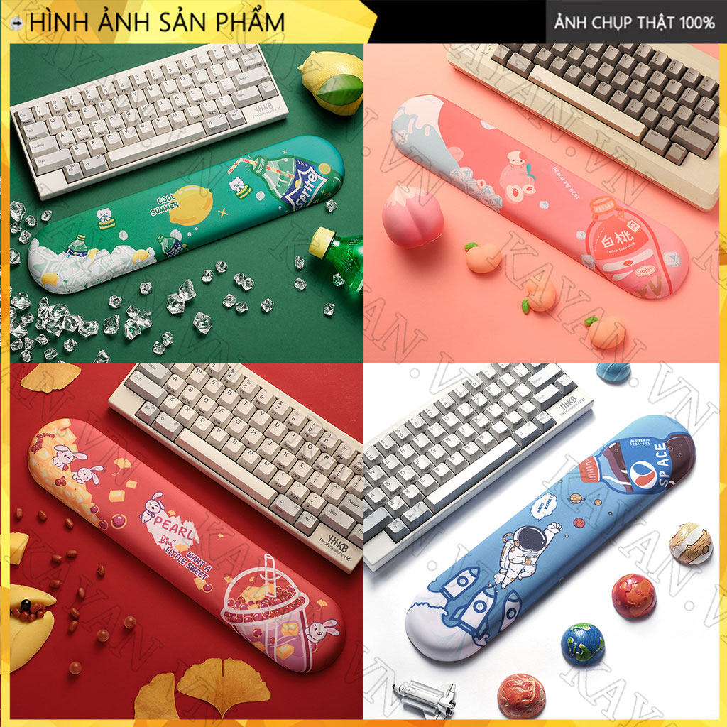 Miếng kê tay bàn phím có đệm silicon