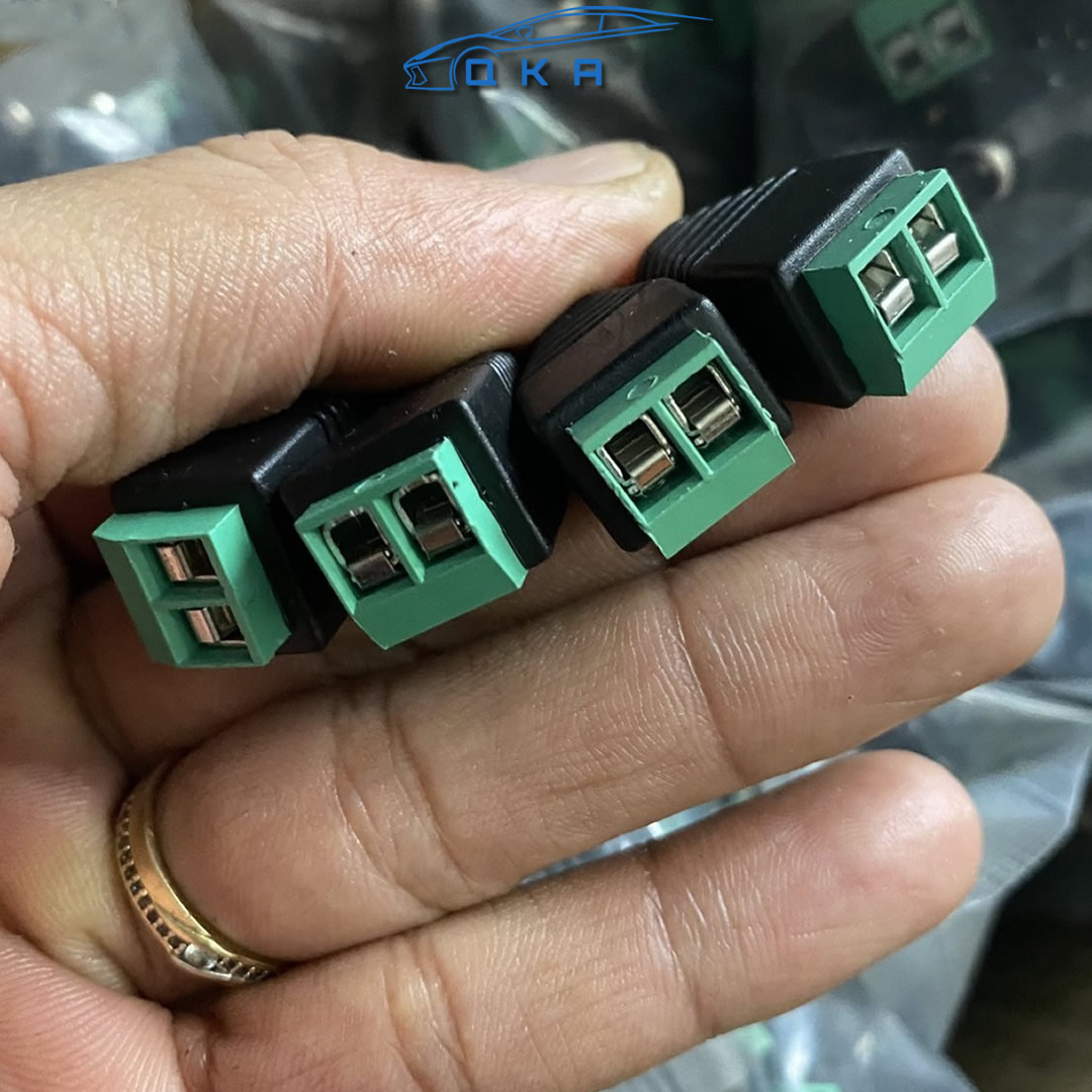 Jack nguồn DC đực và Jack DC cái 5.5x2.1mm