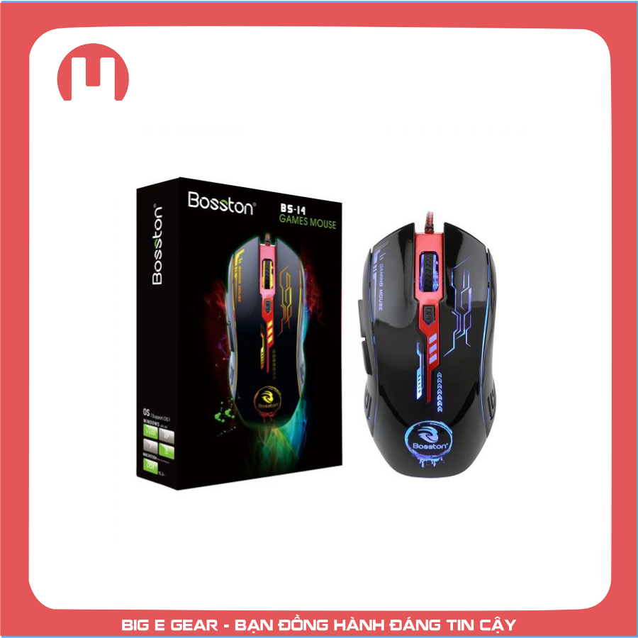 [HCM]Chuột Có Dây Gaming Bosston BS14