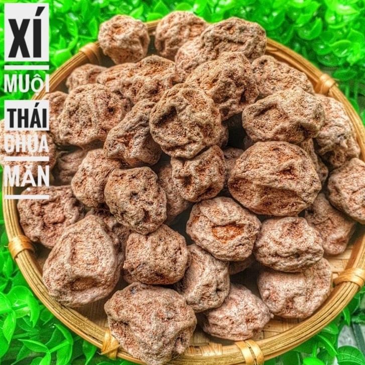 Xí muội mặn {Khối lượng tịnh, không tính bao bì}