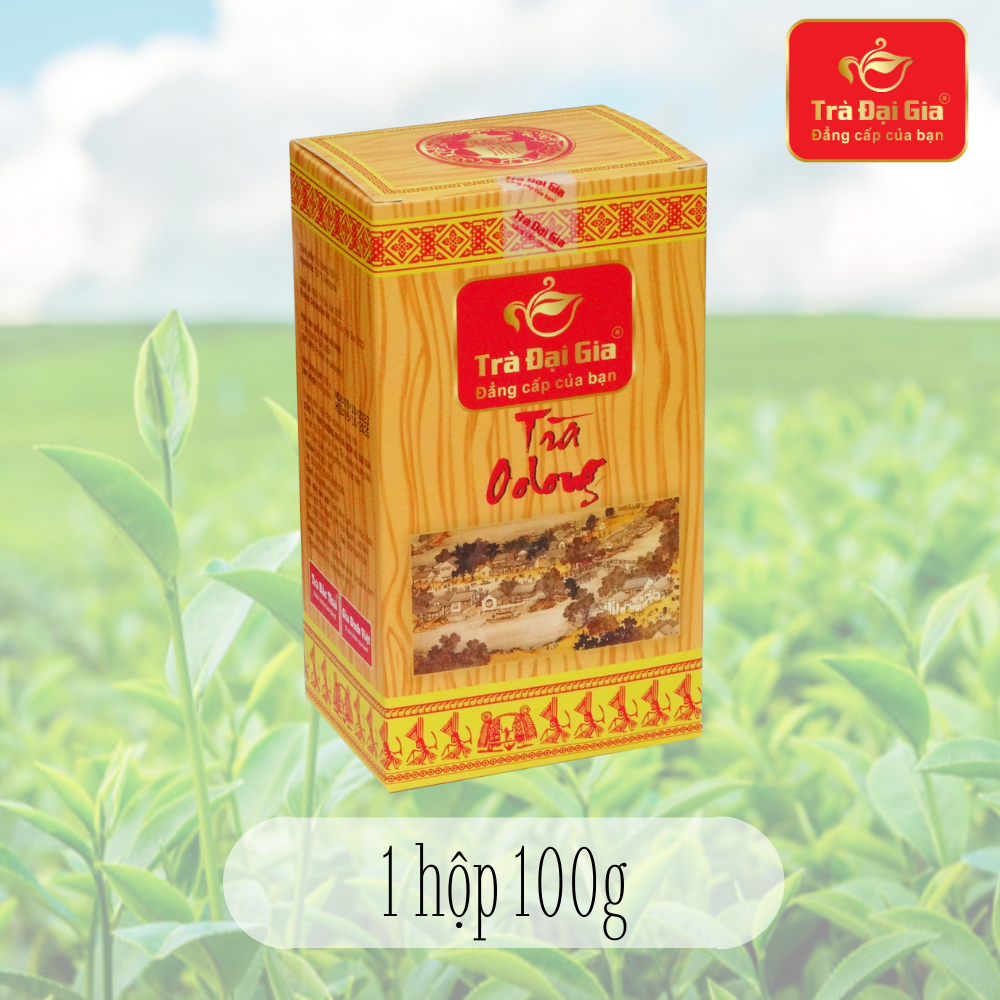 Trà Oolong hộp giấy - Trà Đại Gia (1 hộp 100g)
