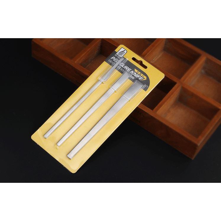 Bộ 3 dao lấy khóe , dụng cụ lấy khóe chân