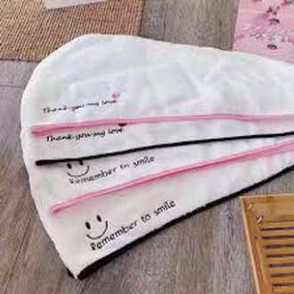 Khăn quấn khô tóc siêu tốc , khăn lau tóc thần thánh [Gía sỉ] siêu thấm hút nước