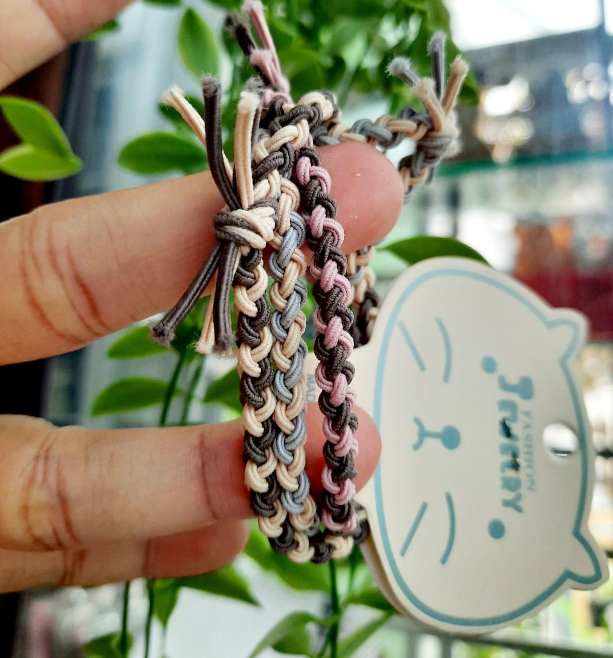 SET 03 CỘT TÓC ĐAN DÂY TEM MÈO JEWEL