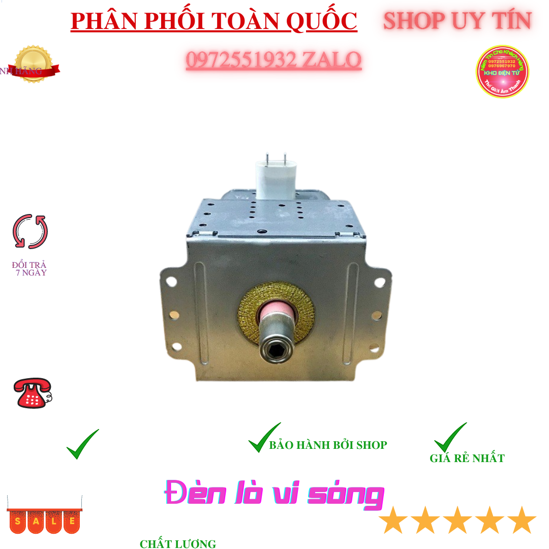 Đèn lò vi sóng -đèn magnetron- súng lò vi sóng