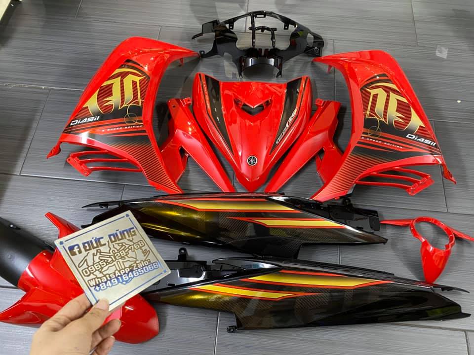 [HCM]Dàn áo Ex 135 đỏ đen tem LC