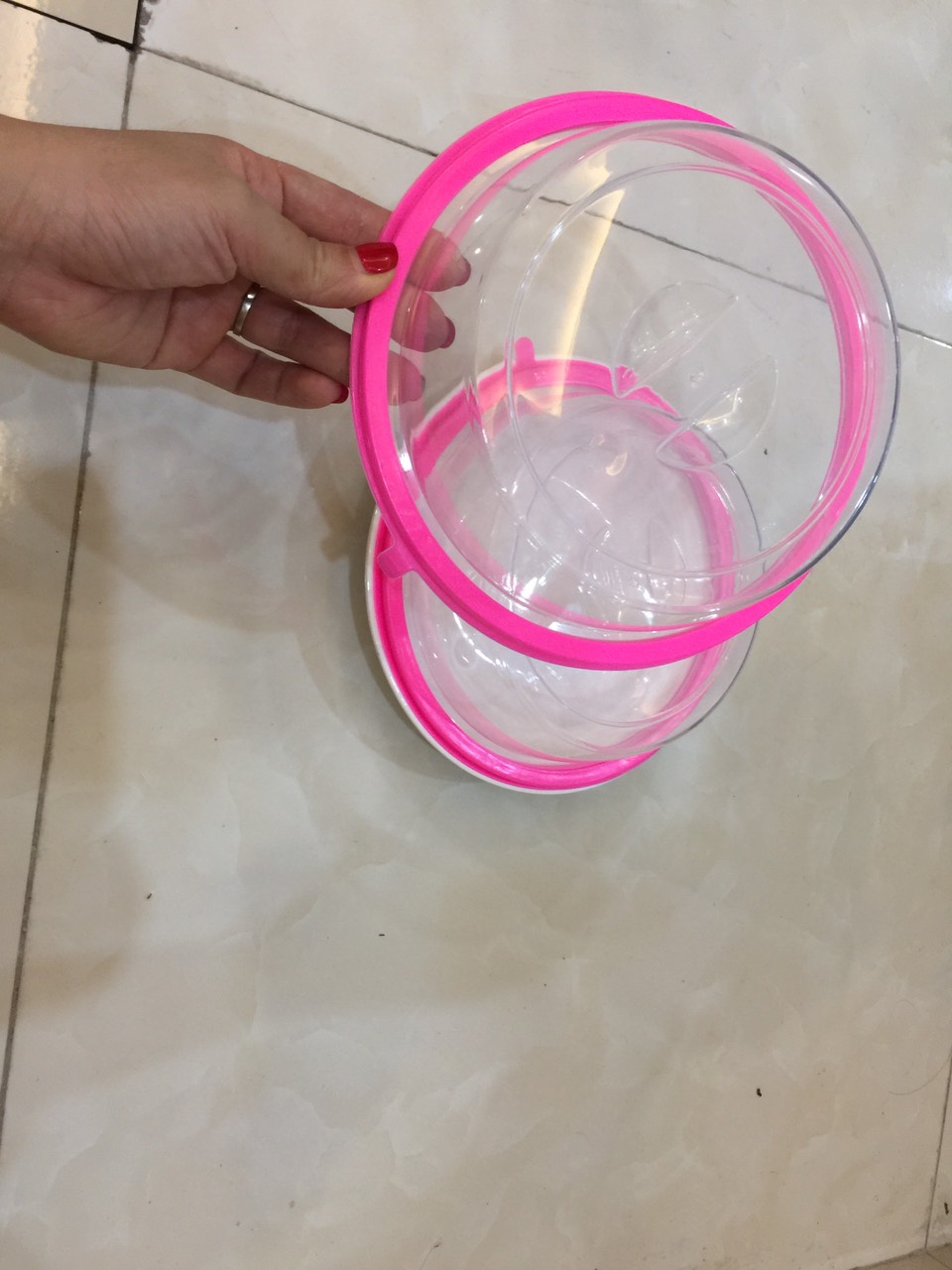 NẮP ĐẬY THỨC ĂN BẰNG SILICON  19.5*15.9*4.5cm