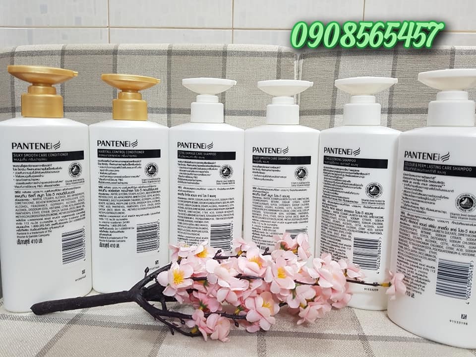 DẦU GỘI VÀ DẦU XẢ PANTENE THÁI LAN (chai 410ml)