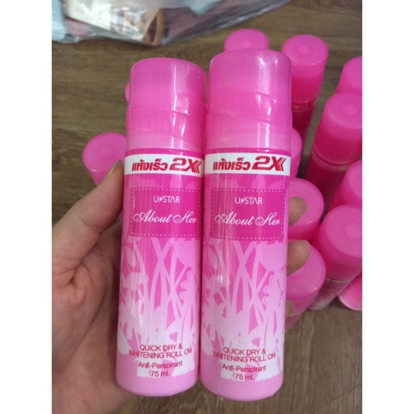Vy87 - Lăn Khử Mùi 2X Ustar 75ml