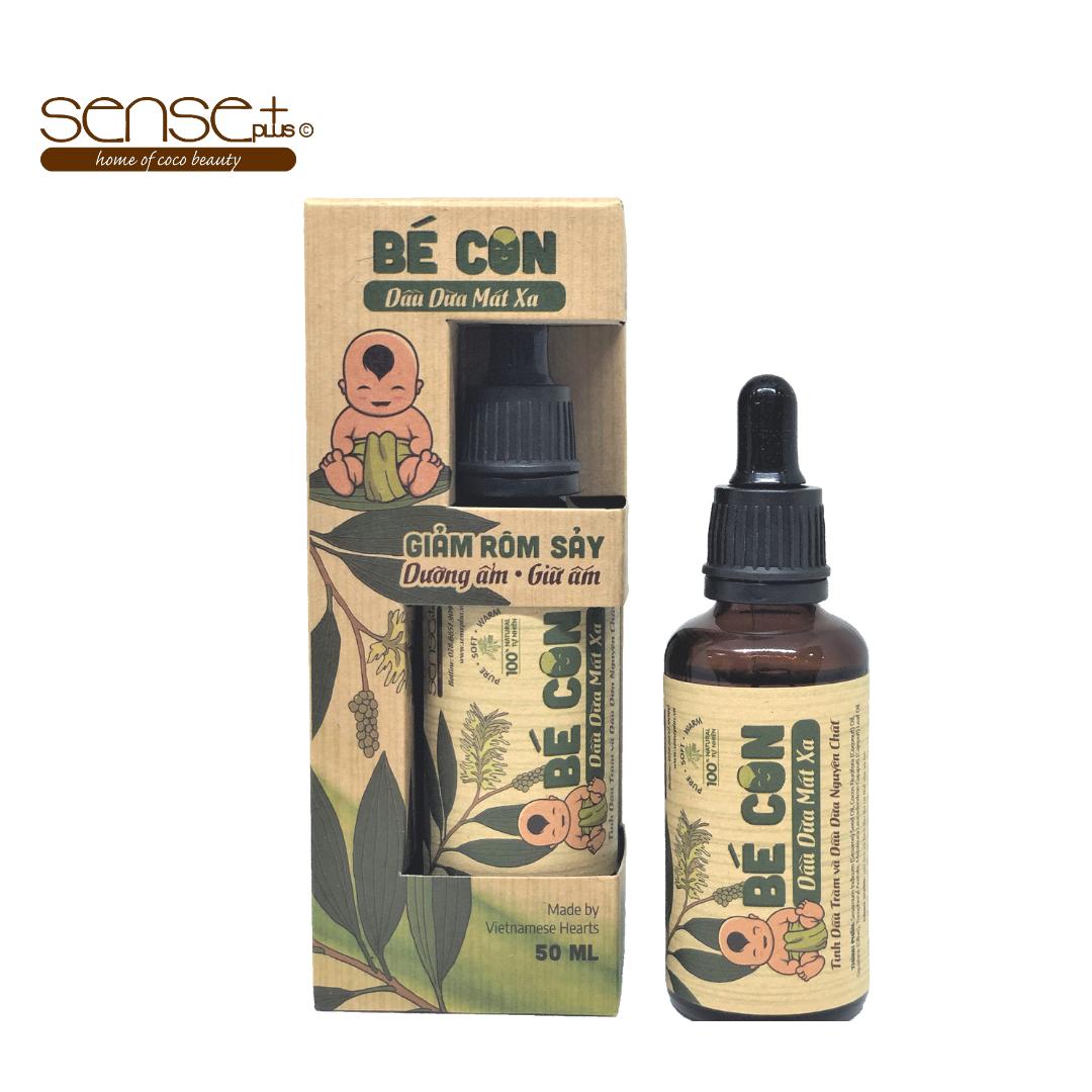 Dầu Dừa Mát-xa Bé Con Sense Plus