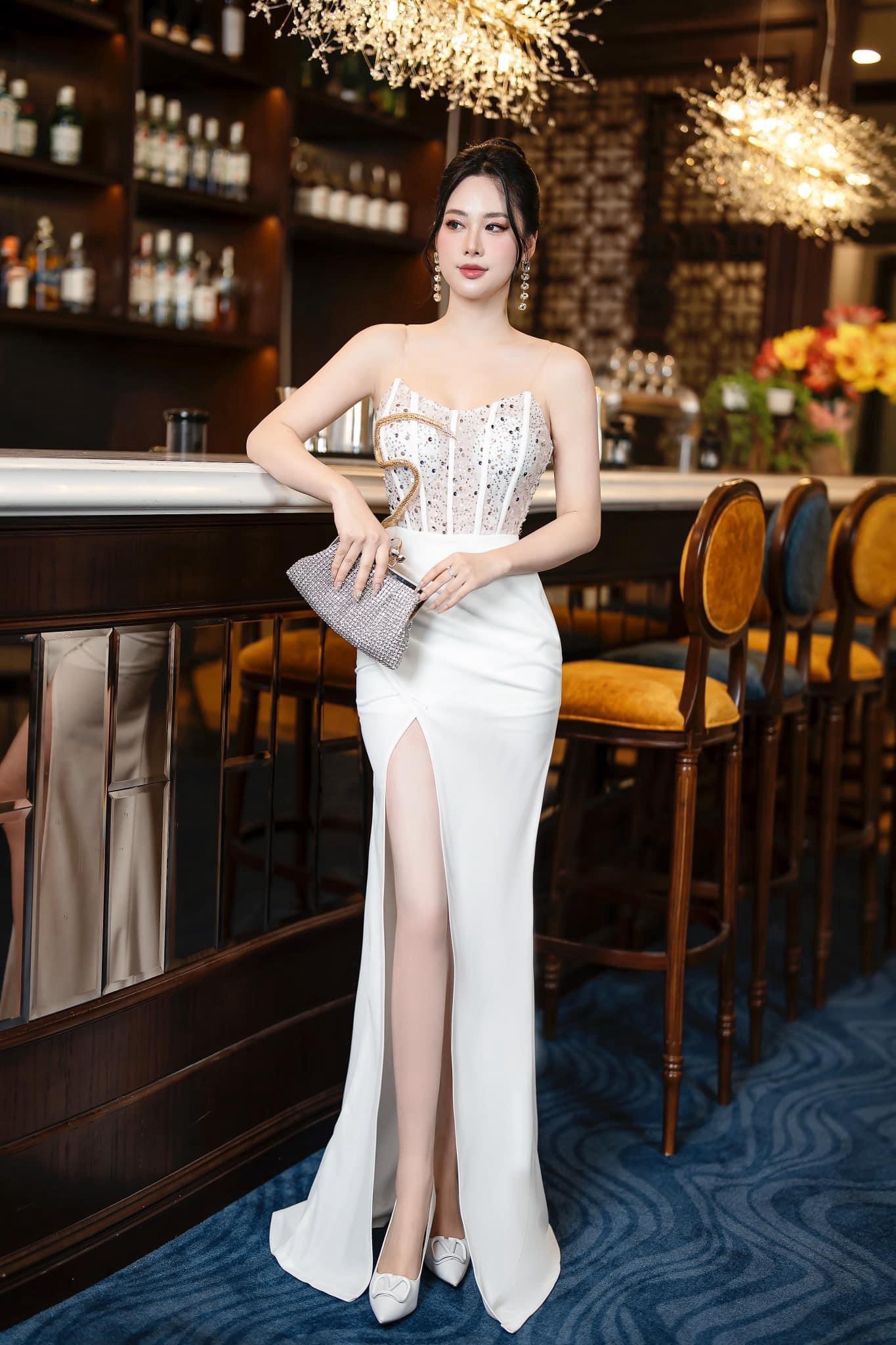 Đầm maxi dạ hội tripble t dress kèm tag cài rắn - size s/m/l - ms253y
