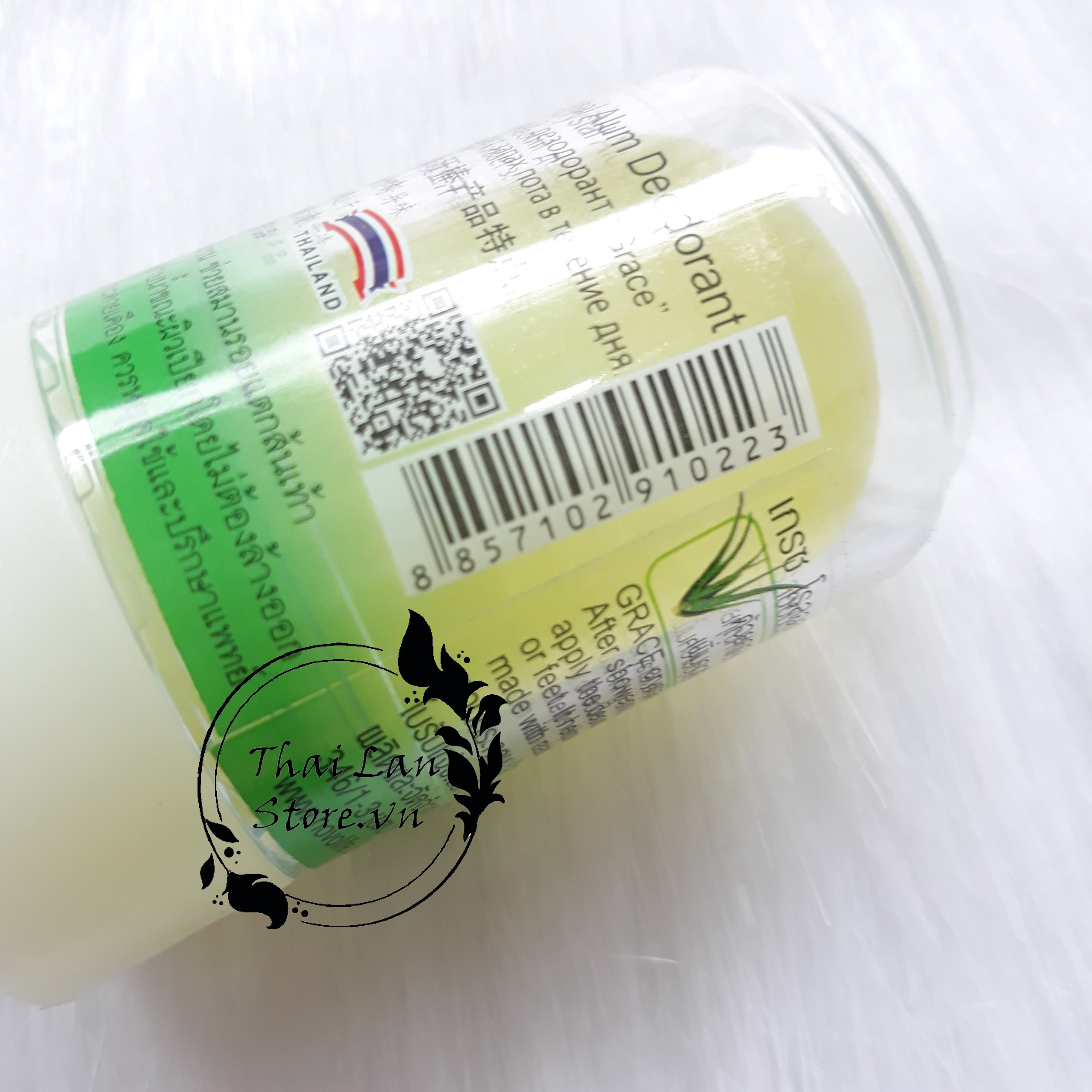 Lăn Đá Khoáng Khử Mùi GRACE Crytal 70gram Thái Lan