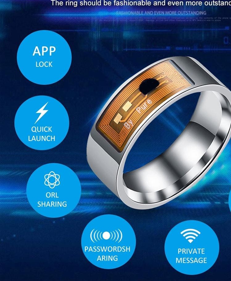 Nhẫn đeo tay thông minh NFC