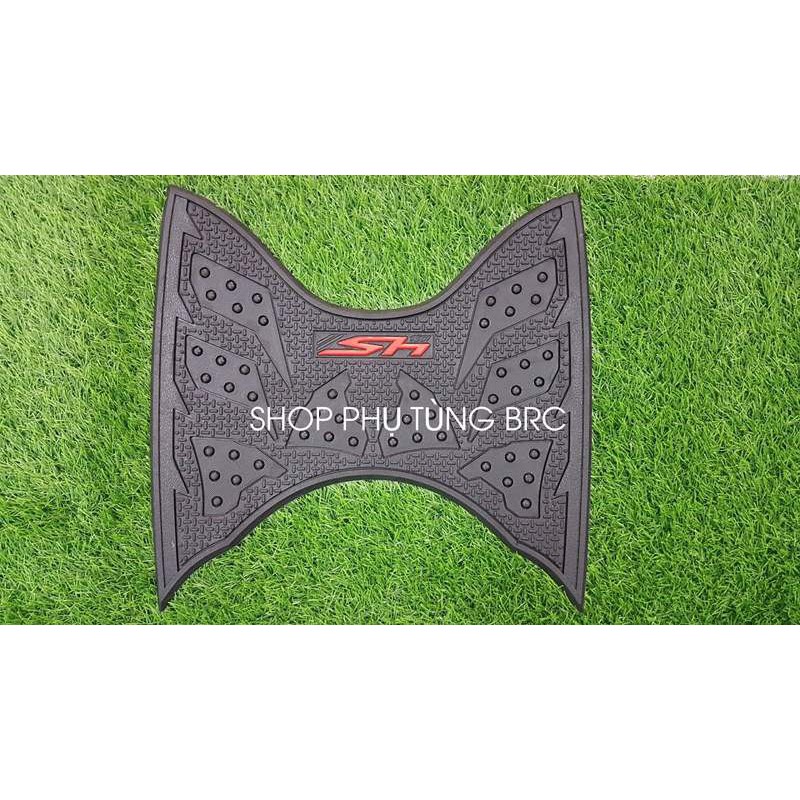 Thảm lót chân xe SH 2017 - 2021 ( có 2 màu : đen hoặc đỏ cho khách chọn)
