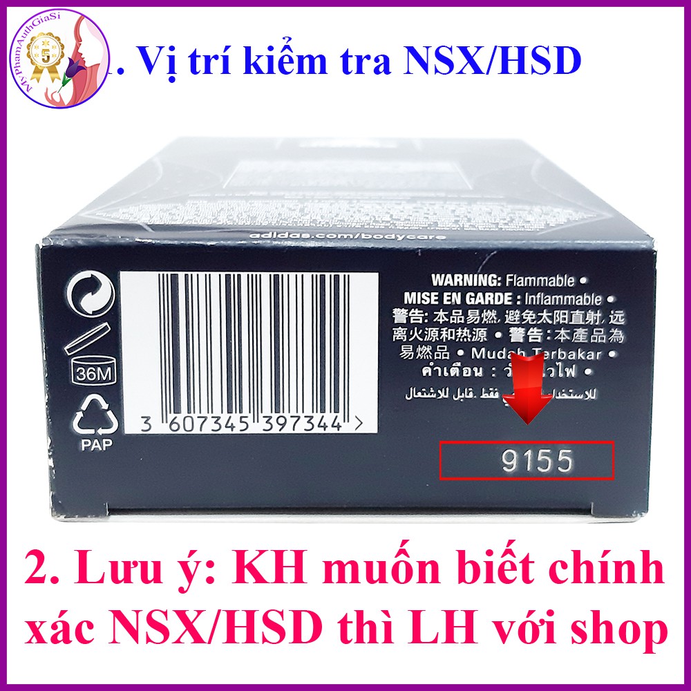 [HCM][Lấy mã giảm thêm 30%]NƯỚC HOA ADIDAS PURE GAME