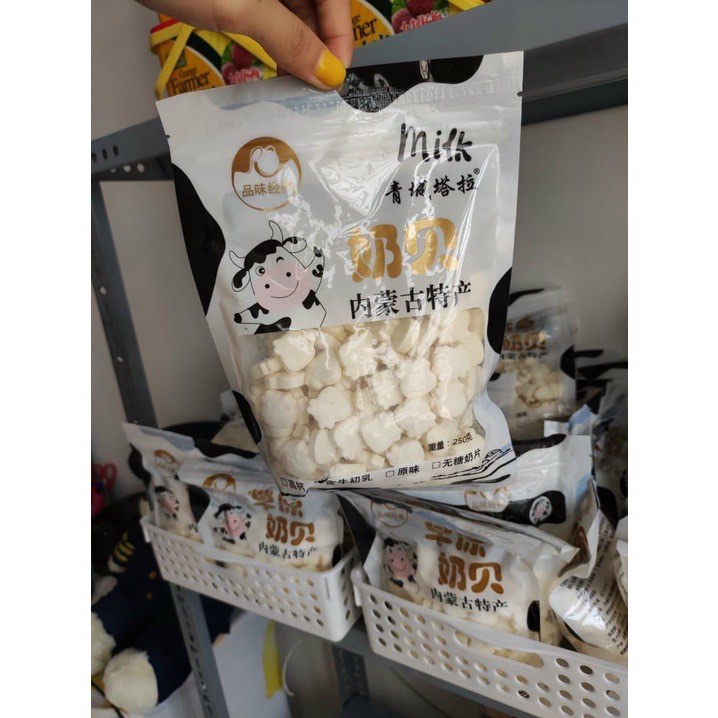 Kẹo Sữa Bò Non Mông Cổ Viên Nén Bịch 250g