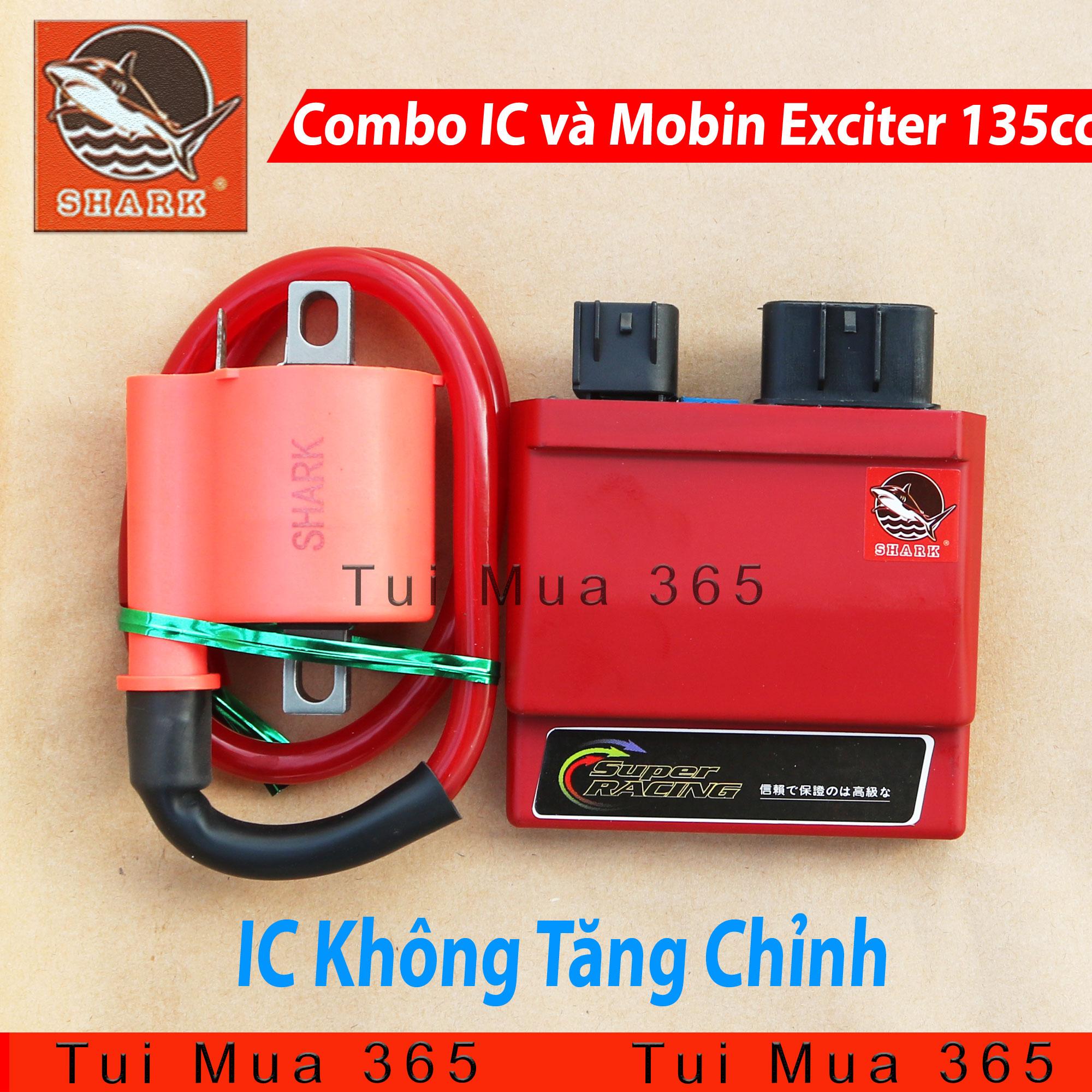 [HCM]Combo IC Shark và Mobin Sườn Shark độ Exciter 135cc Malaysia