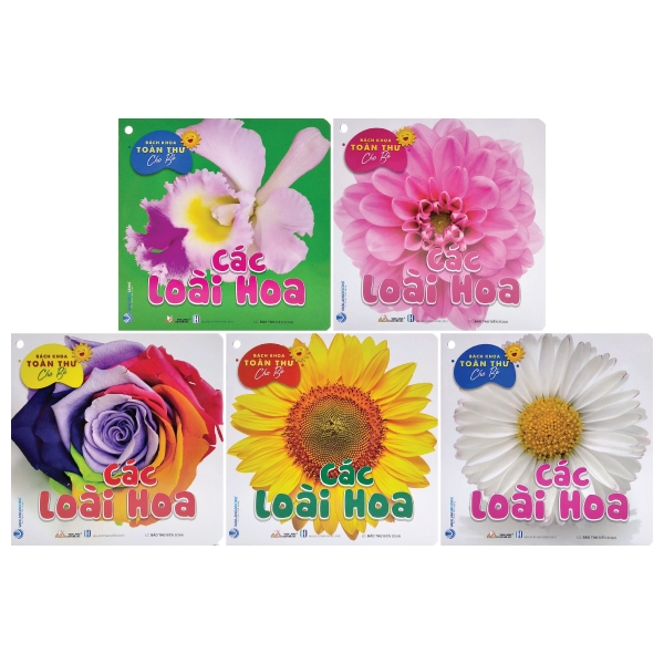 Fahasa - bộ bách khoa toàn thư cho bé - các loài hoa