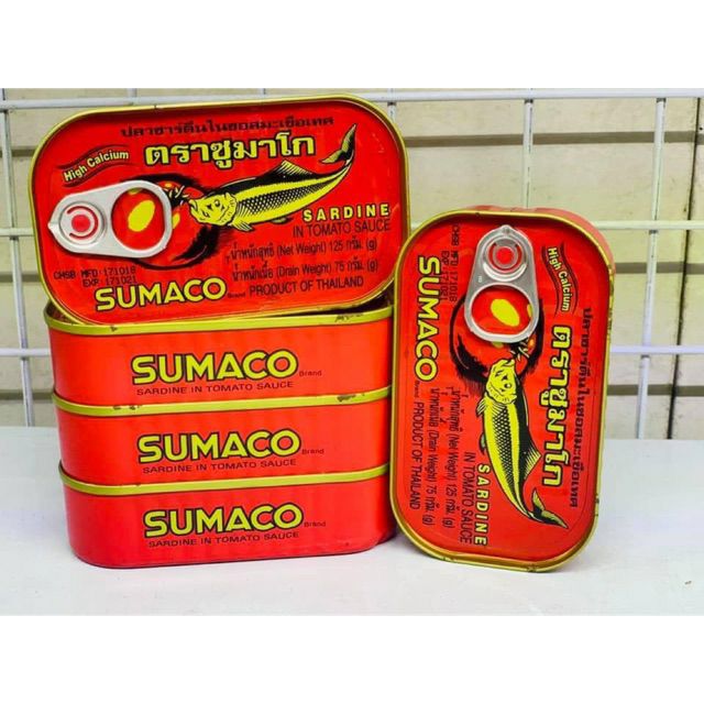 Cá SUMACO 125g x 5 hộp (Date mới)