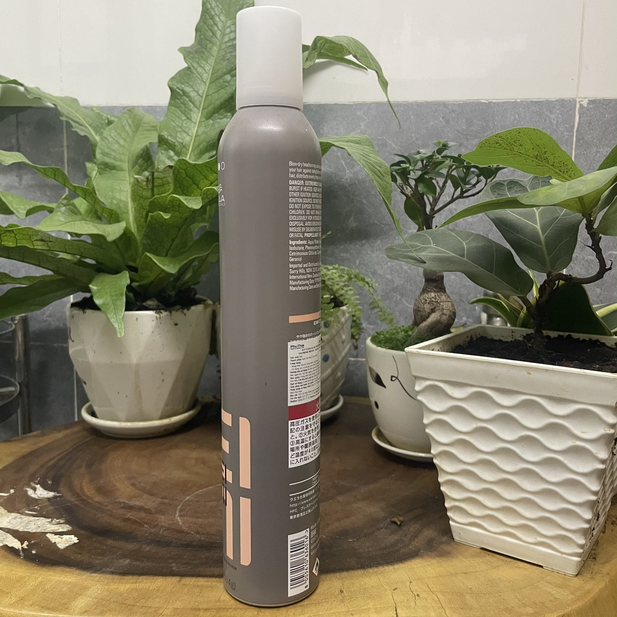 [HCM]Mousse tạo độ phồng Wella EIMI Extra Volume 500ml ( cấp độ 3)