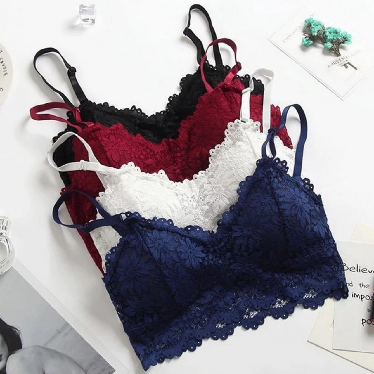 Hot Bra Ren Hoa Siêu Đẹp Mã 343