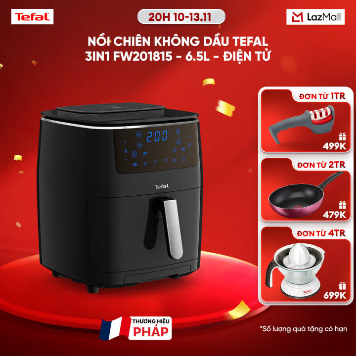 Nồi chiên không dầu hơi nước Tefal 3in1…