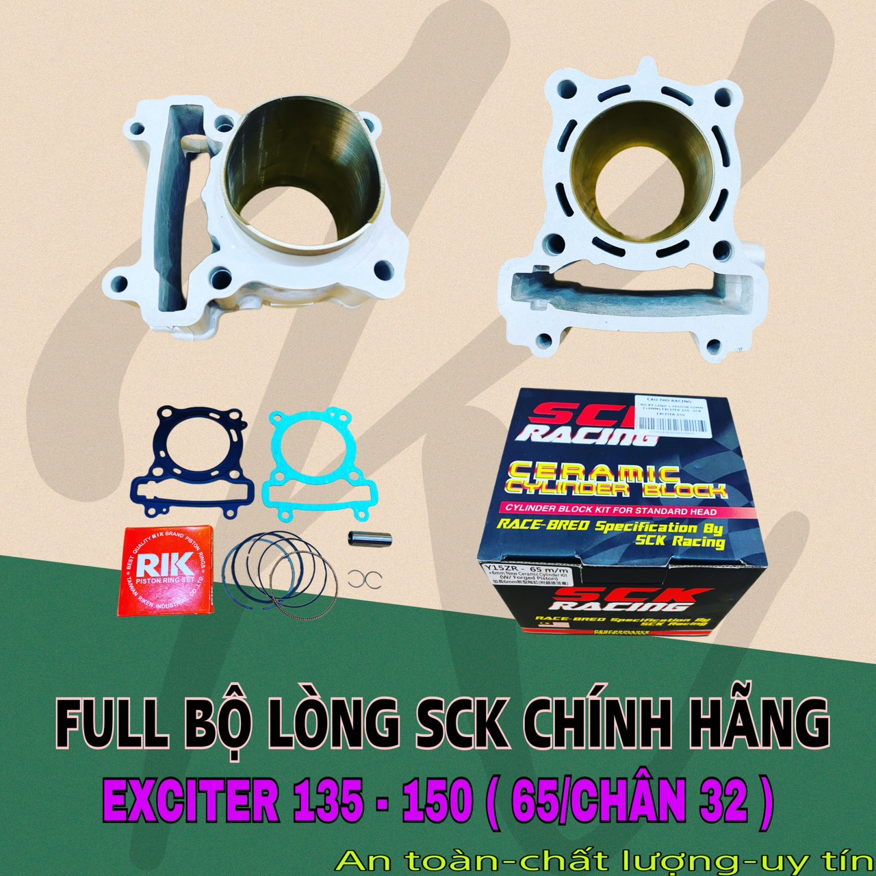 SCK exciter 65 genuine foot 27 and 32