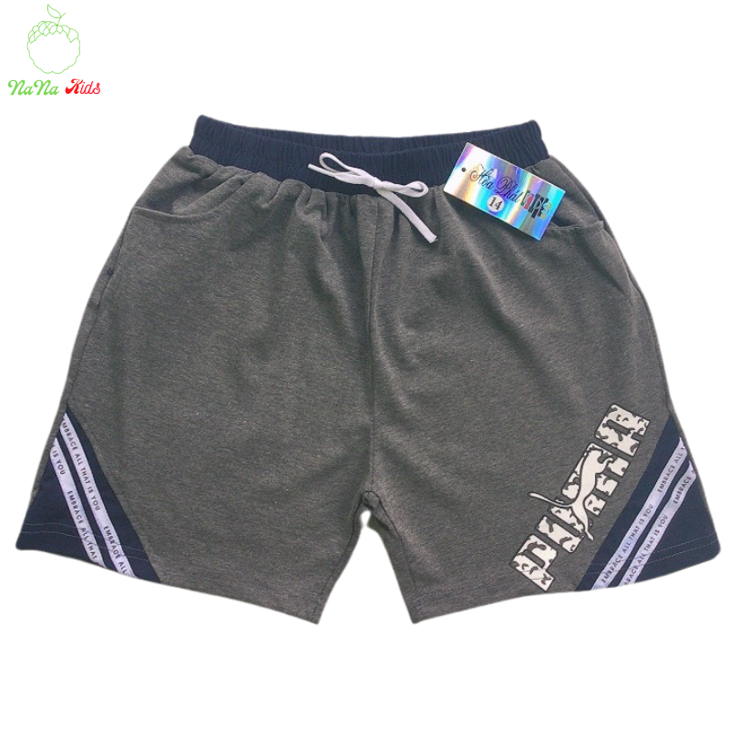 Quần thun đùi bé trai size đại
