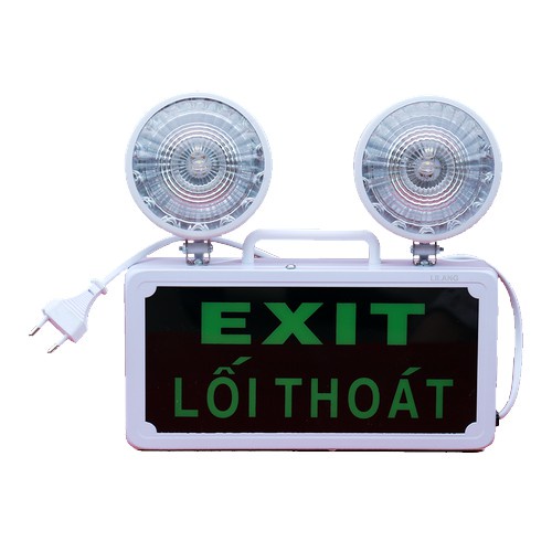 Đèn Sự Cố Khẩn Cấp Chiếu Sáng Kết Hợp Biển Chỉ Dẫn Thoát Nạn Exit
