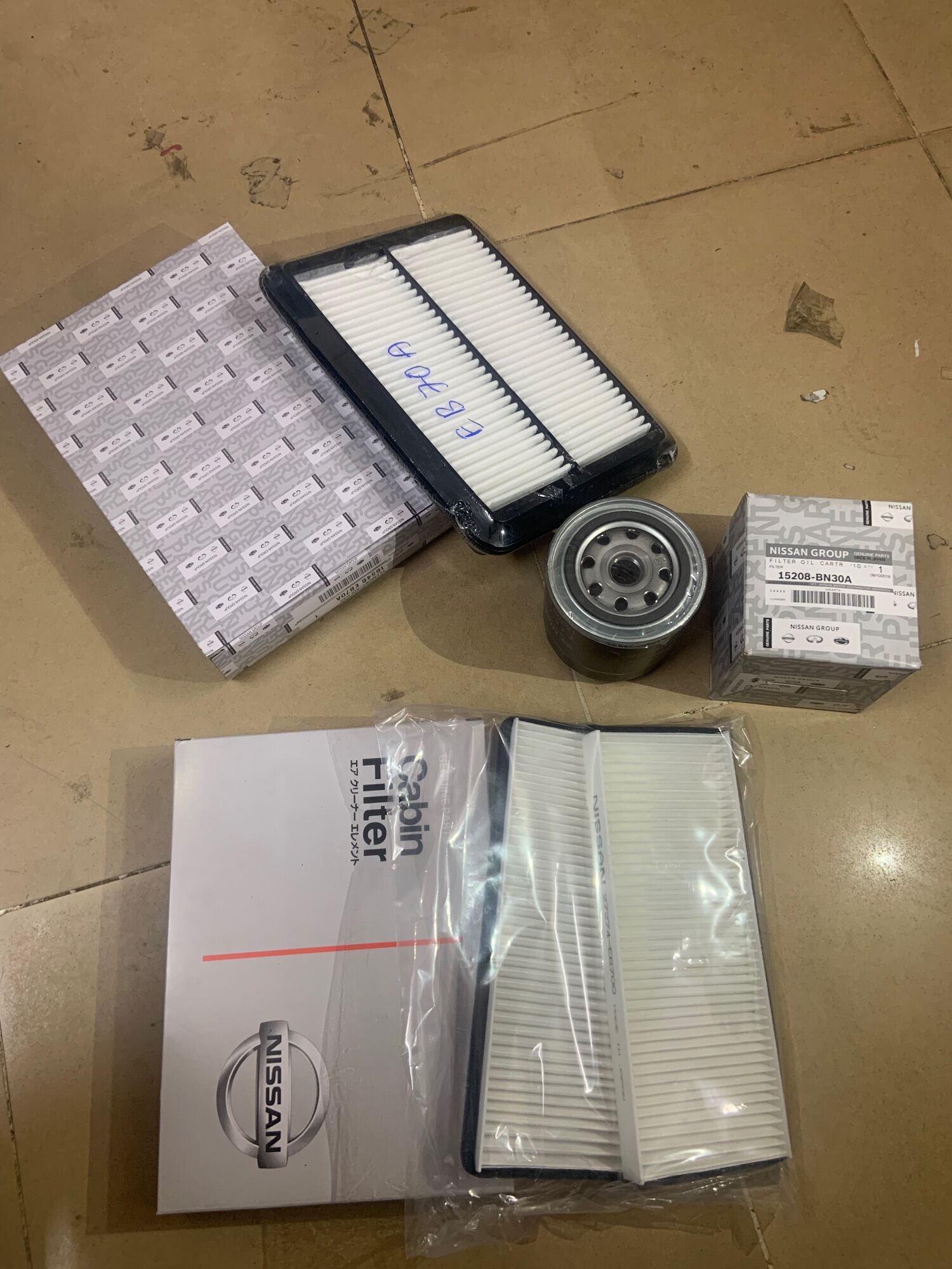 Lọc gió máy lạnh Nissan Navara 2005-2015 (27274-EB700, 27274EB700)