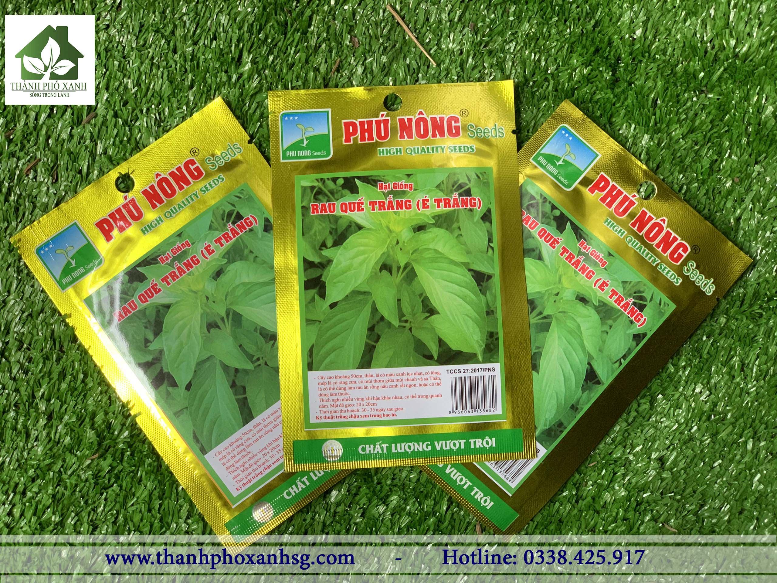 Lá é quế trắng - Hạt giống Phú Nông